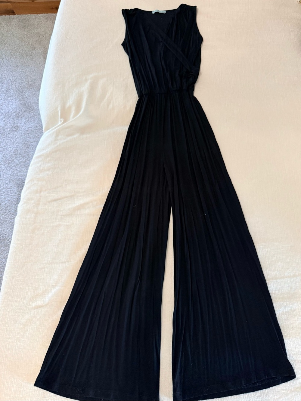 Women’s Black Wide-Leg Jumpsuit